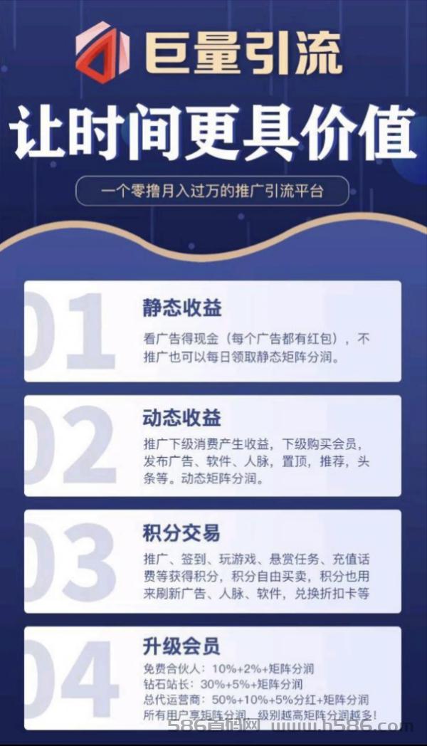 巨量引流首码广告平台，预计下月发布
