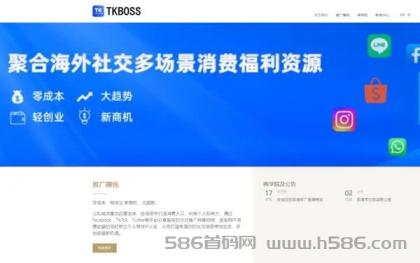 TKBOSS电商推广平台：轻松赚米，非常适合新手小白创业
