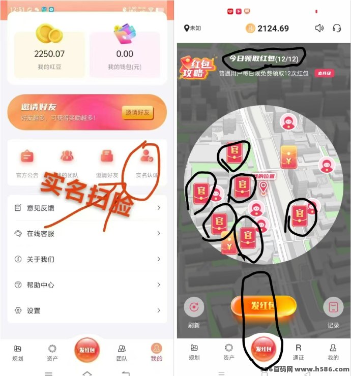 红联网络首码上线：每日领12个虹包，红豆兑换RED资产，速抢红利！ 