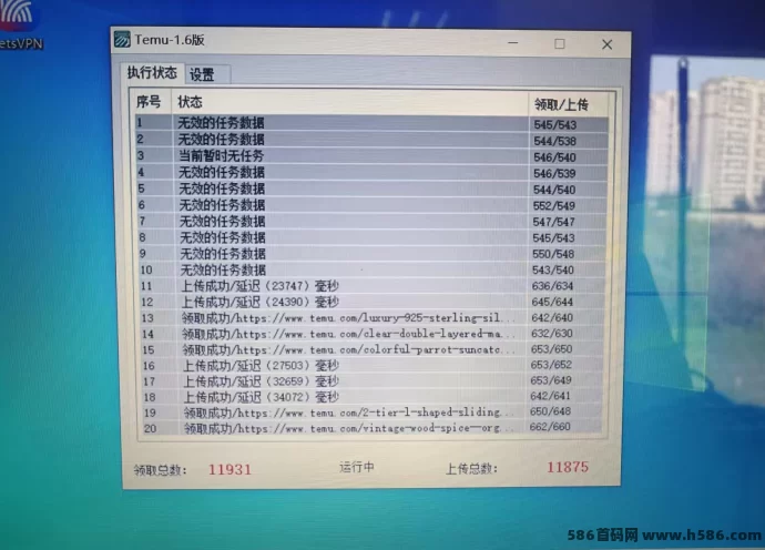 TEMU电商数据采集：自动赚米项目，收溢稳健可观！