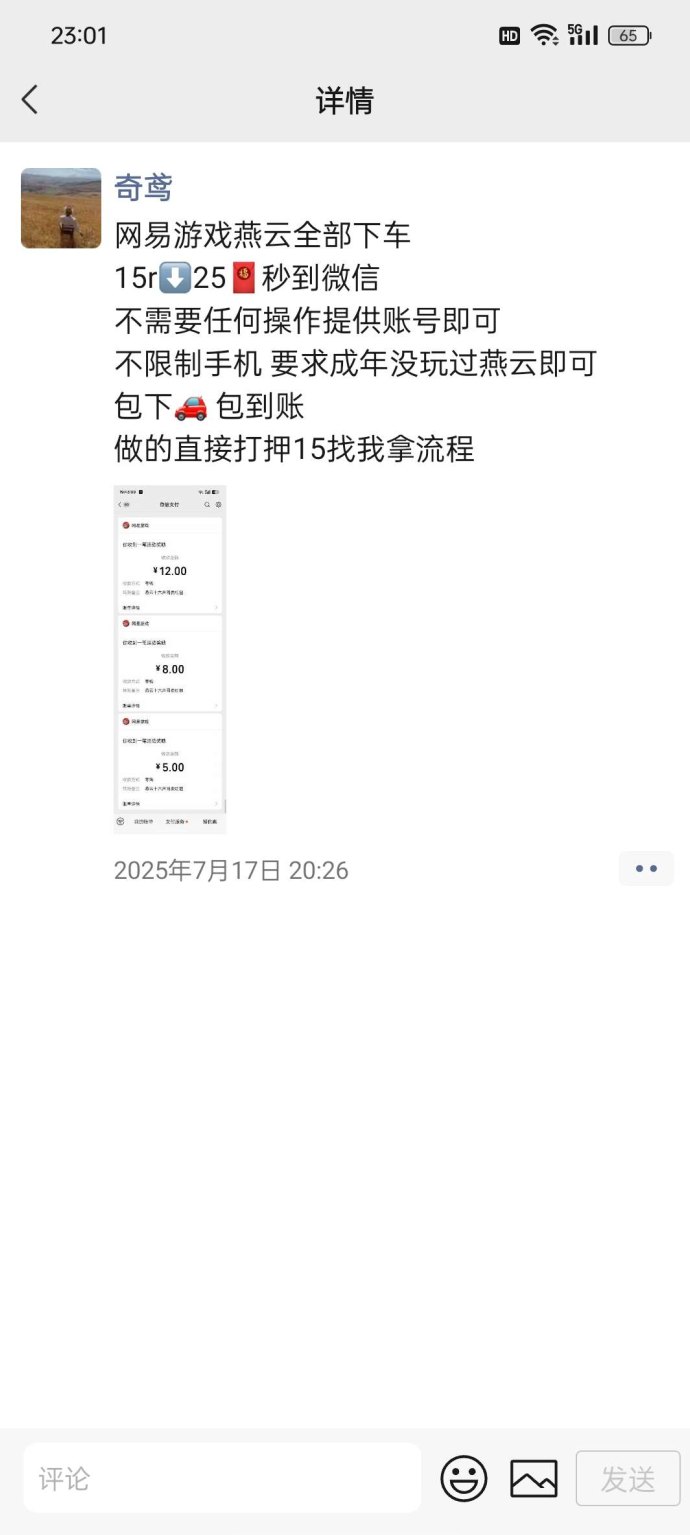 燕云十六声网易活动：无需操作，轻松赚米到账快！