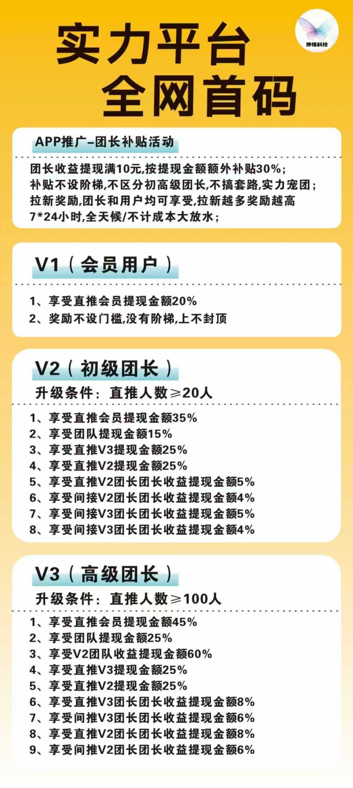 婵惜科技App首码预热，团队长轻松带团赚米攻略