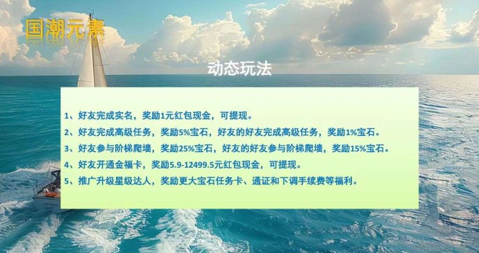 国潮宝石版首码上线：白捡2000宝石，轻松赚取高额收溢！