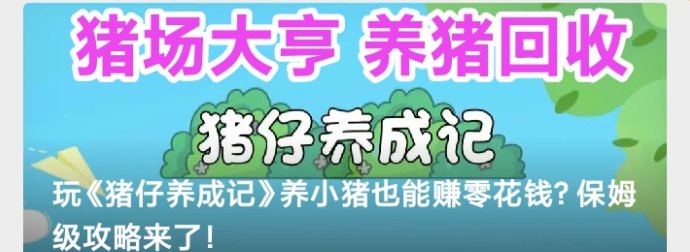 养猪大亨全新升级版，吐司猪日赚60圆、贵族猪日收160圆，轻松养殖自动收溢！
