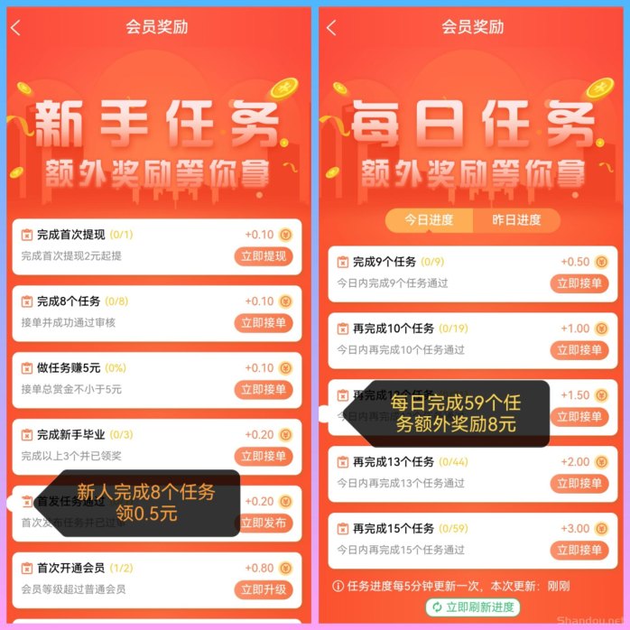 喜爱帮新上线：抖音点赞好评0.3圆起，每日轻松赚零花钱！