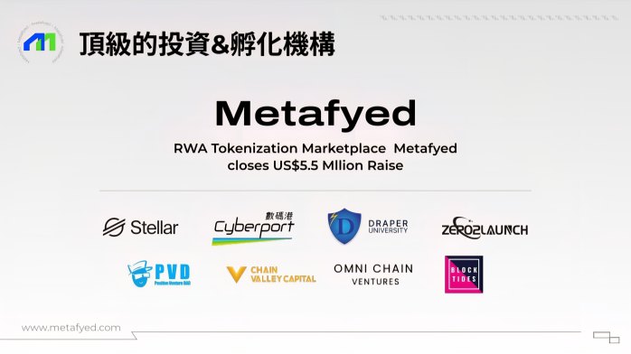 Metafyed全球启动！八大顶级机构资本参与种子轮融资！扶持置顶！