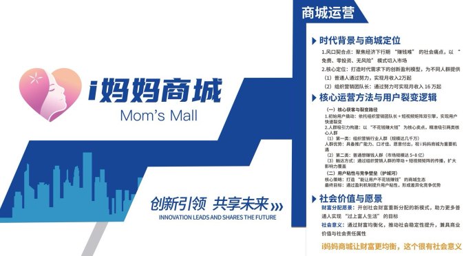 i妈妈商城项目解析：零成本创业平台，双驱动收溢系统助力轻松创富！