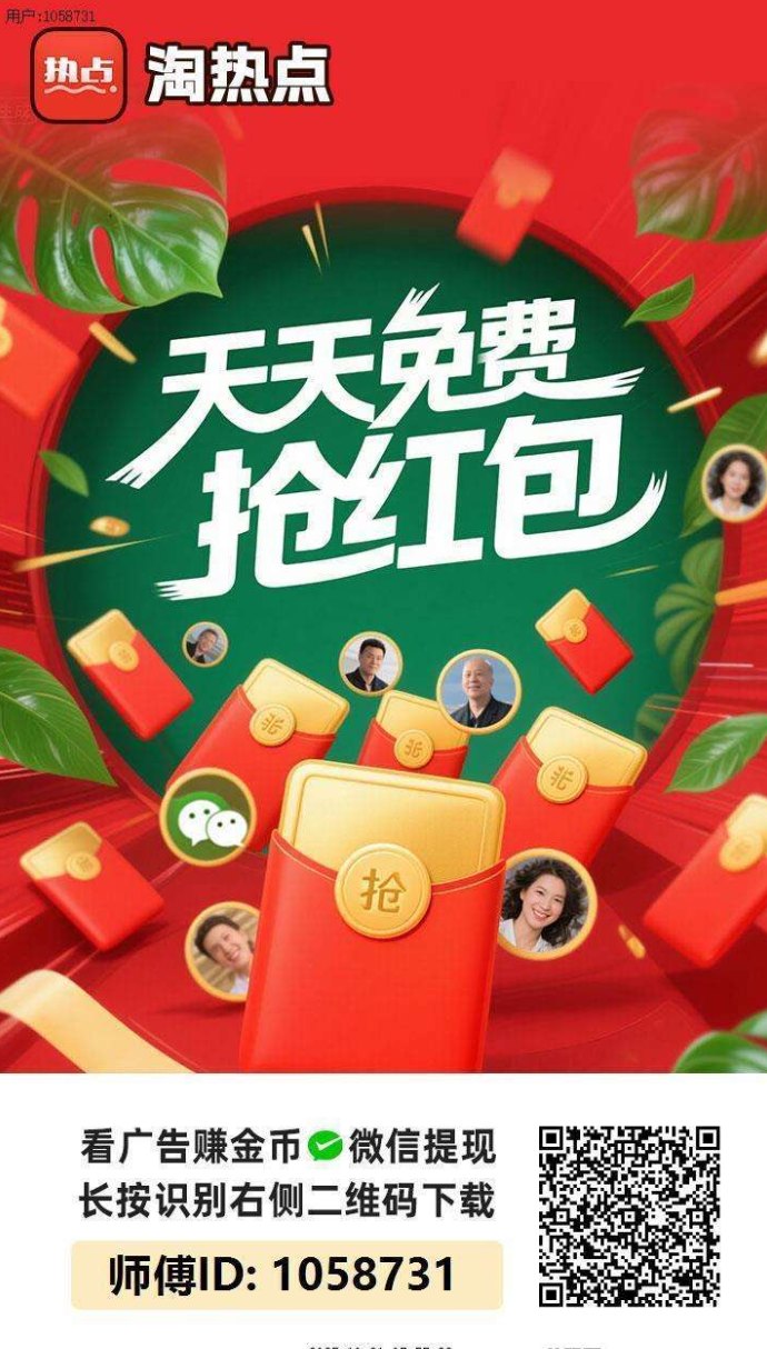 淘热点APP：今日首码活动，每日轻松赚！