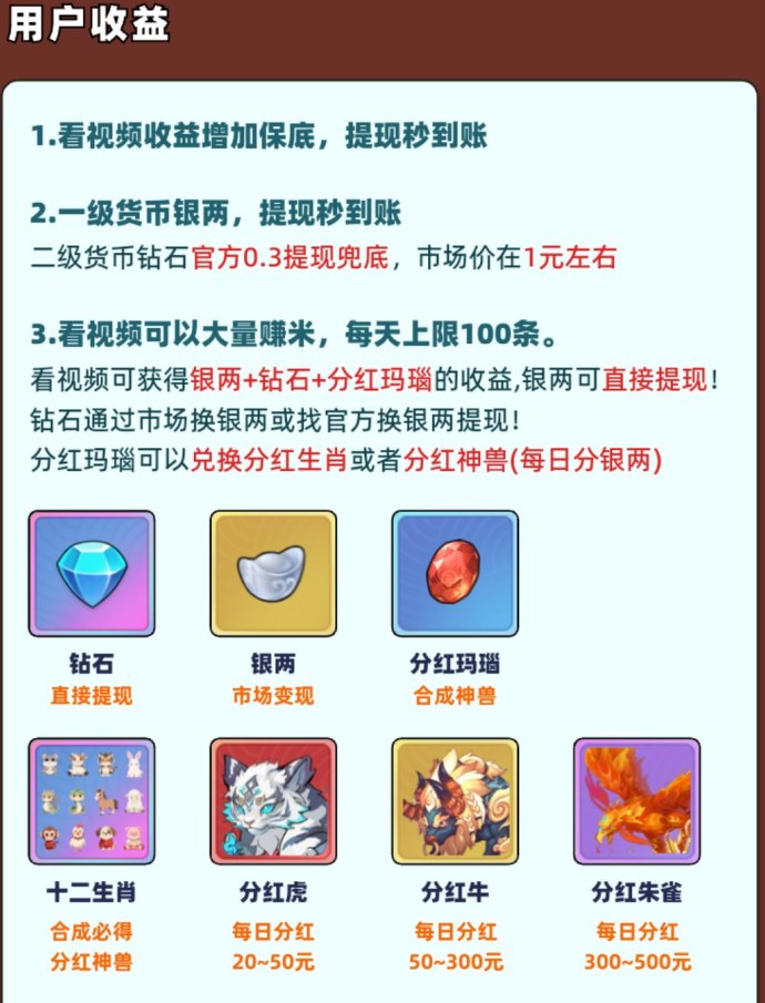 异兽战场APP攻略：广告赚+搬砖奖励，微光盒子家5级渠道保底高收溢解析！