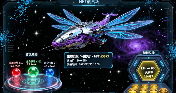 星际殖民者：打造你的宇宙基地，收集NFT资源与舰队