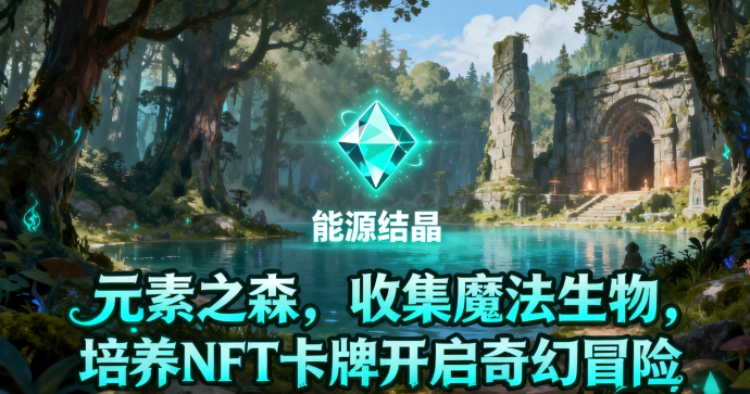 元素之森：收集魔法生物，培养NFT卡牌开启奇幻冒险！