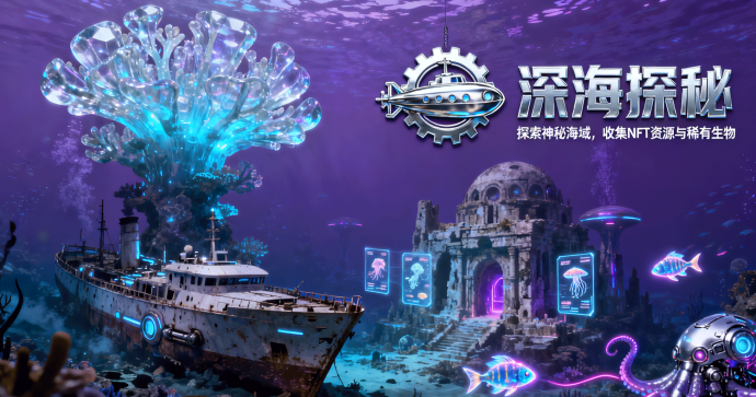 深海探秘：探索神秘海域，收集NFT资源与稀有生物