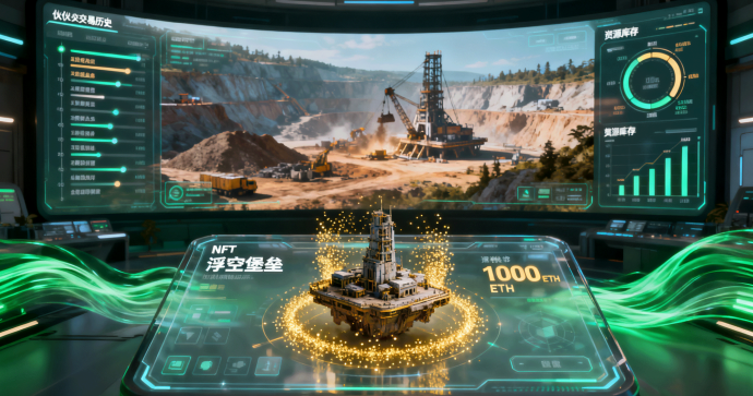 ​天空秘境：建设空岛王国，收集NFT资源与飞行伙伴