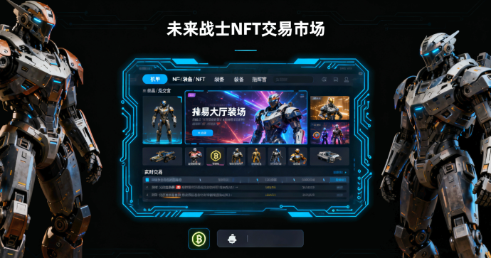 ​机甲先锋：操控未来机甲，收集NFT装备与指挥官
