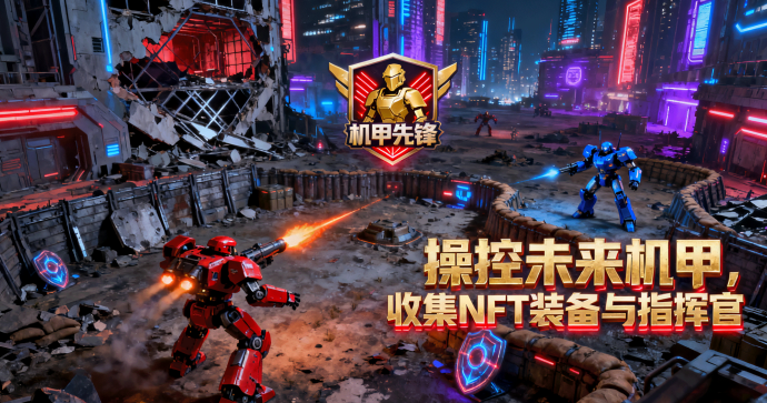 ​机甲先锋：操控未来机甲，收集NFT装备与指挥官