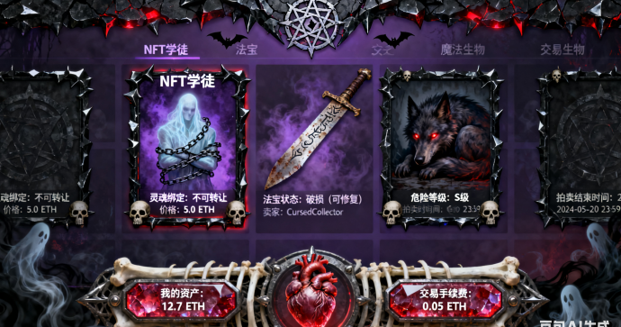 魔法学院新玩法！训练学徒，收集NFT法宝与魔法生物，探索神秘世界！