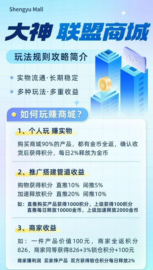新域商城零成本购物攻略：每日签到领金币，消费全返轻松省钱赚钱