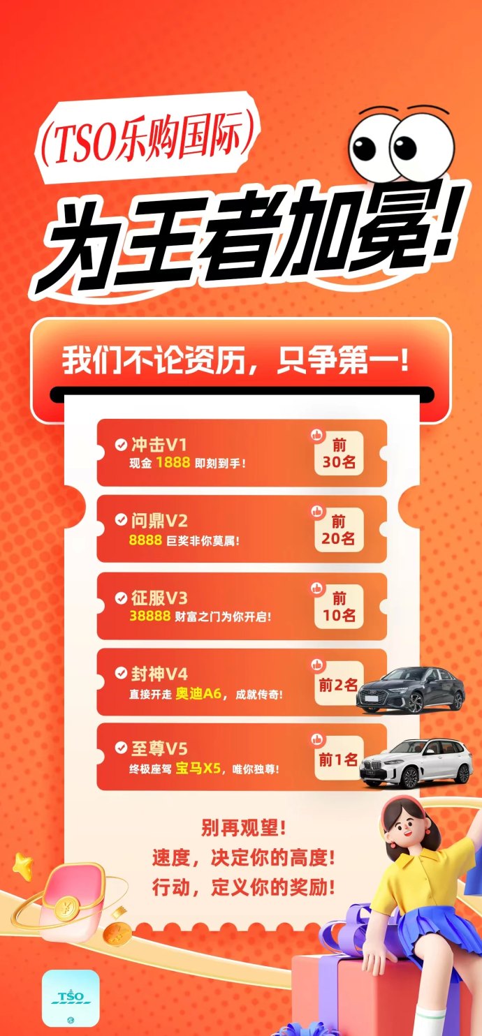乐购国际23号上线：卷轴模式预热开启，新人礼包、星级奖励与团队扶持全面升级！