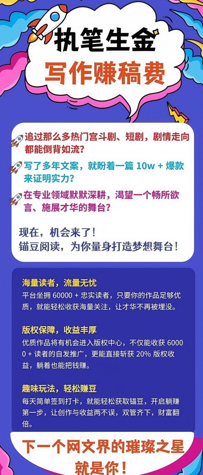 锚豆阅读攻略：0投入也能稳定增豆！签到、视频、小说三线收溢，轻松打造长期数字副业！