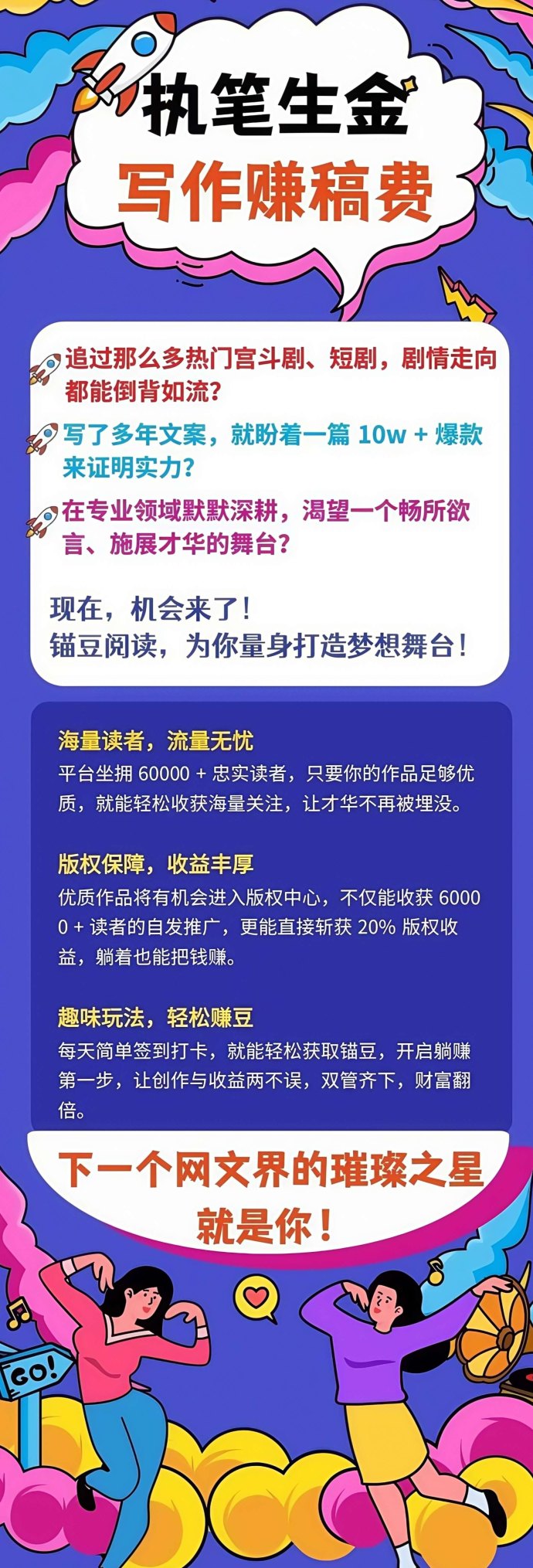 锚豆阅读零投入赚收溢攻略：每日签到＋视频阅读＋小说听书，轻松积累锚豆分虹，稳健变现指南