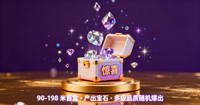 潮玩引力删档内测开启：盲盒产宝石玩法复刻、兄弟盟二台机制与新手体验全解析！