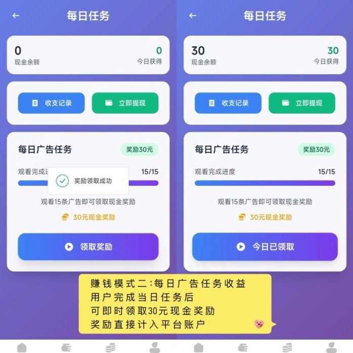 ​趣阅头条首码项目：单条广告赚2圆，日赚90圆，提取秒到，全天候扶持！