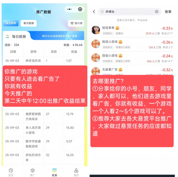趣玩领赏：0投入小游戏推广，轻松赚取每日零花收入攻略