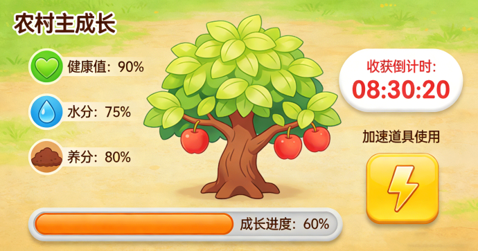 疯狂农场上线前瞻：果树产出金果，肥料循环与多玩法联动攻略详解