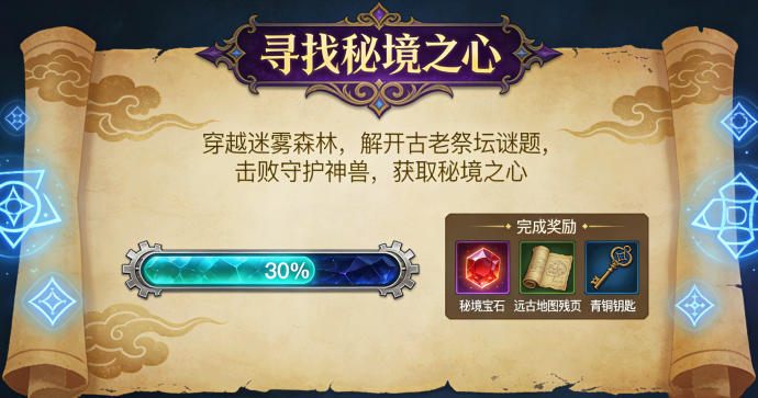 通通秘境全新板块前瞻：卷轴探索玩法上线，秘宝激活秘境与团队上星机制解析