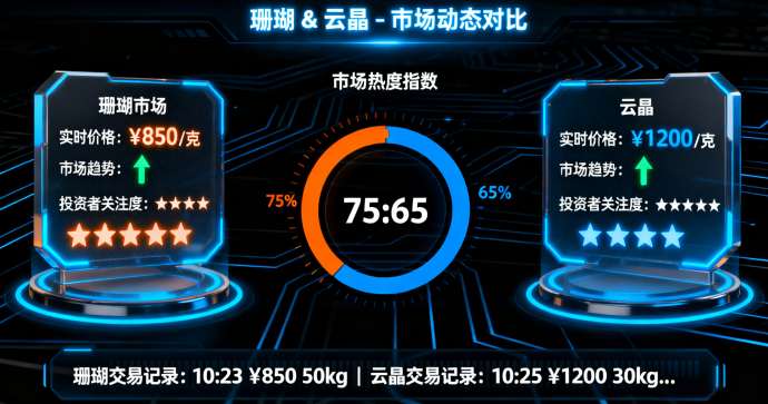 幻灵荣耀近期行情解析：云晶持续回落，珊瑚价格稳定，小K机制变化与元旦活动前瞻