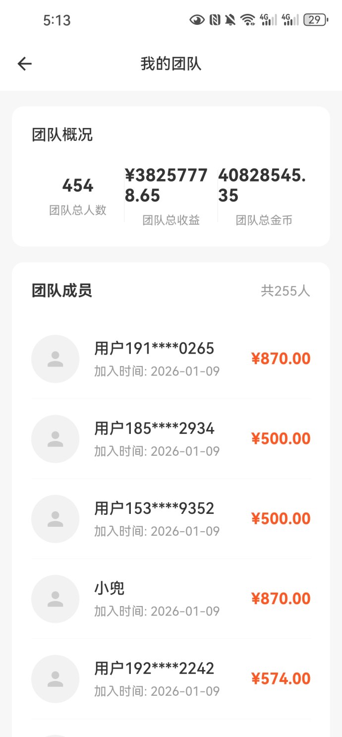 首波红利来袭！手机躺赚，每天轻松赚20-50圆，组队撸金！