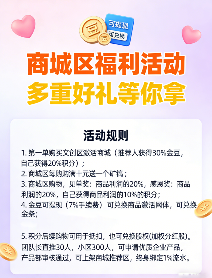 新版本一生福全面升级，活跃度越高收益越稳！