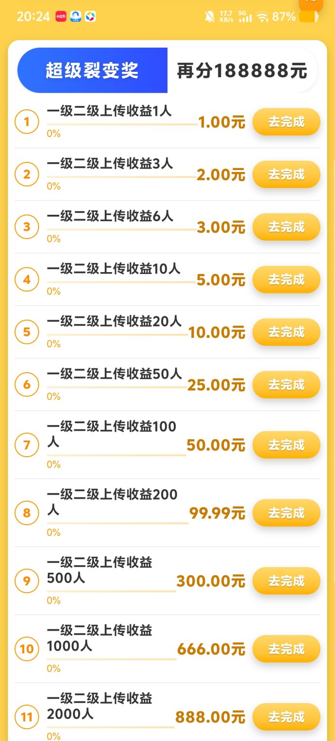 头条首码零成本玩法上线！先赚收溢再分成，轻松日入十元到百元，团队无限裂变