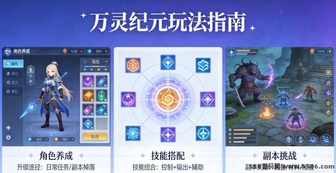 从零开始建造世界！万灵纪元新手完全教程详解！