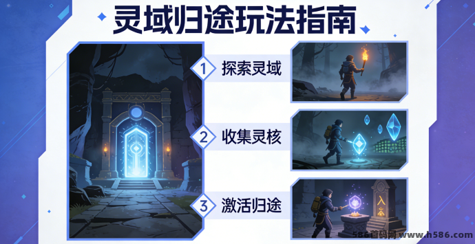 灵域归途怎么玩？新手入门到进阶全流程教学！