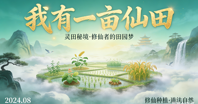 田园养成+修仙体验！我有一亩仙田新手指南！