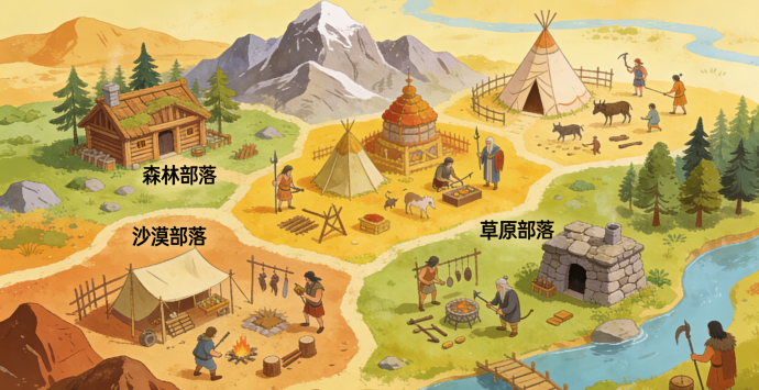 部落大陆新手指南：如何在大陆上争夺资源、赢取荣耀！