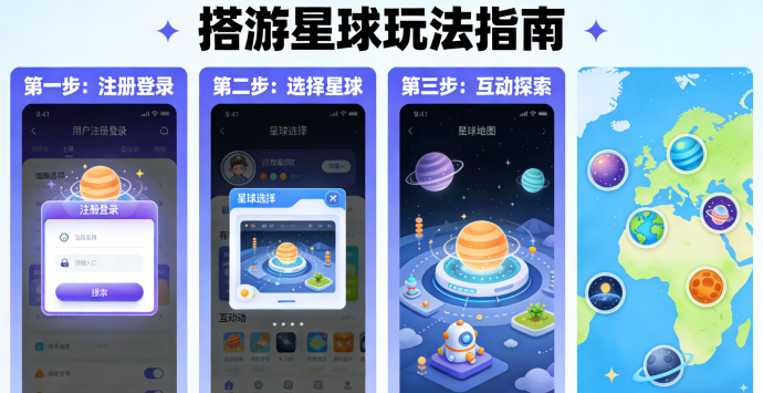 搭游星球新手必读：创造属于你的星际世界，体验无限冒险
