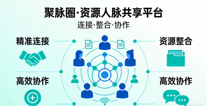 新手必看！聚脉圈社交互动与资源交流全攻略！