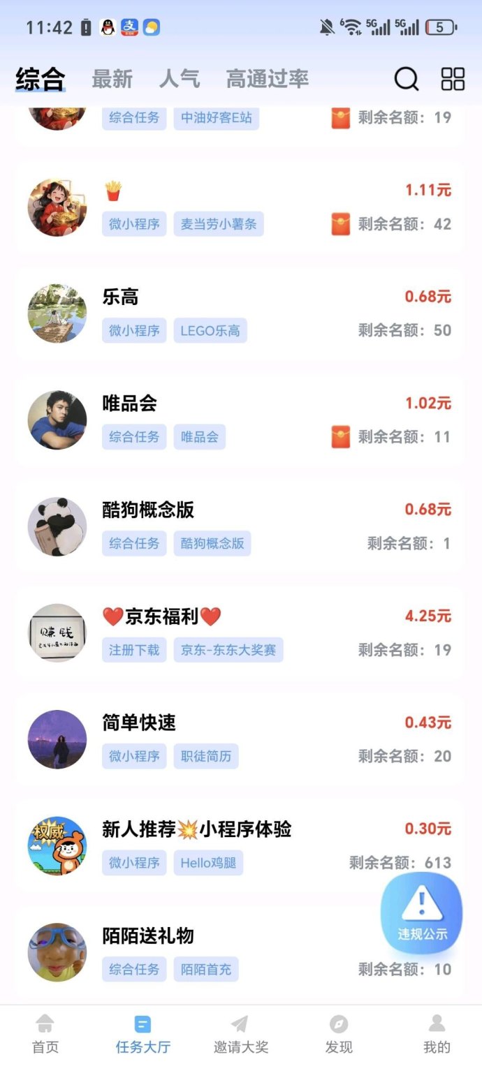 ​鸡腿悬赏平台全新上线解析：保底收溢高、全年任务不断，单人日赚50-100+