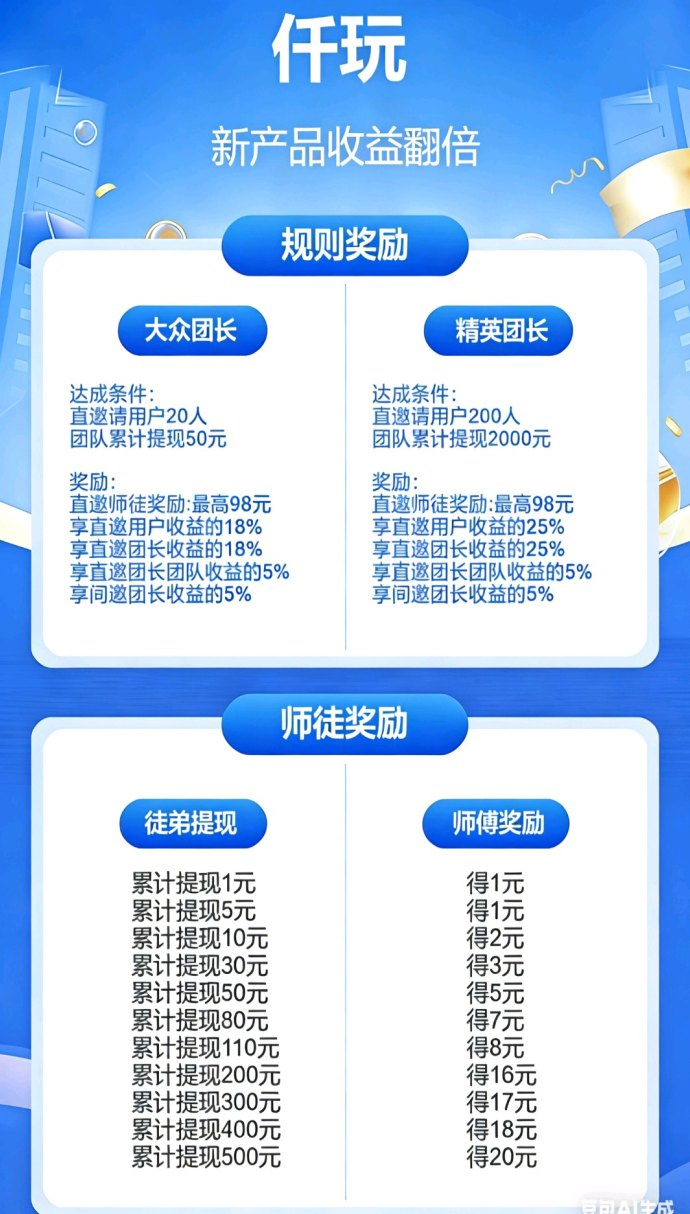 仟玩首码：高收溢广告任务，轻松赚取每日百圆，无需养机！