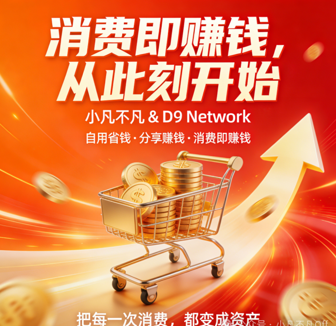 小凡不凡上线，自用省钱+本地生活广告+CPS购物，消费变资产轻松赚收溢！