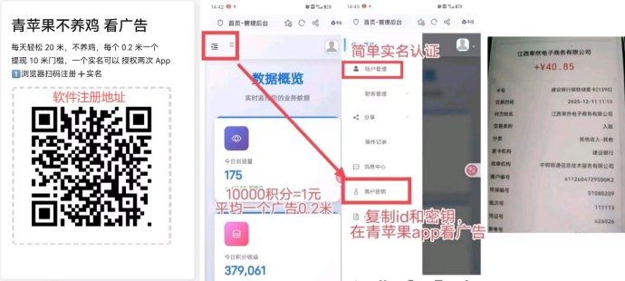 青苹果广告平台解析，不养机看广告轻松赚收溢，每日到账稳定变现指南