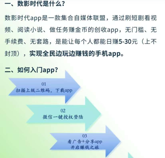 数影时代广告赚米玩法解析！零养机操作，每日轻松提米！