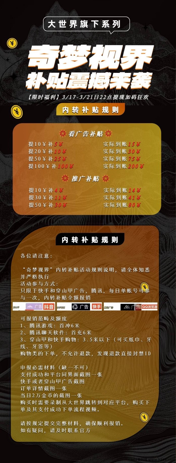 ​奇梦视界首码解析：零成本广告玩法，保底收溢高，团队模式加持，每日轻松赚零花