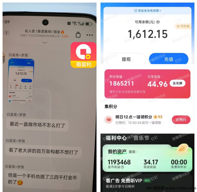 ​趣盈利上线第253天，绿色任务+广告玩法，单机日赚20-50，可批量矩阵！