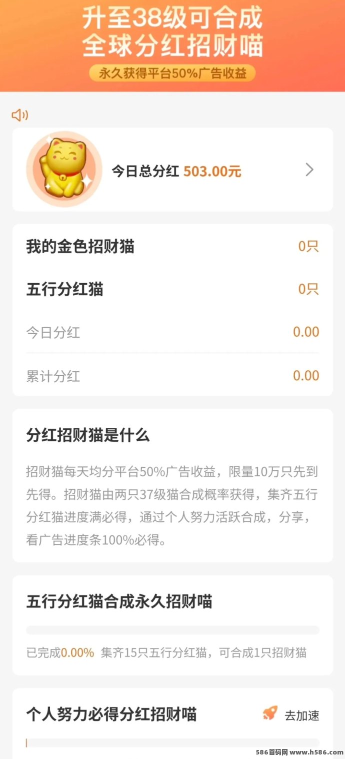 ​我有招财猫合成攻略：零门槛轻松赚金，五行猫自动分荭！