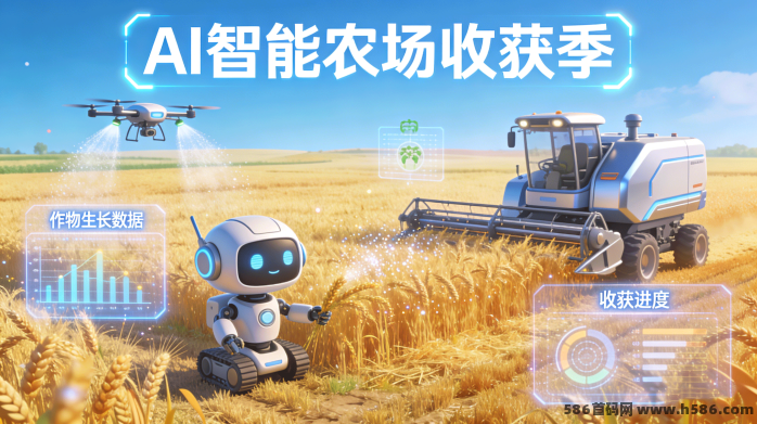 AI智能农场：AI自动种植，每日轻松赚米！