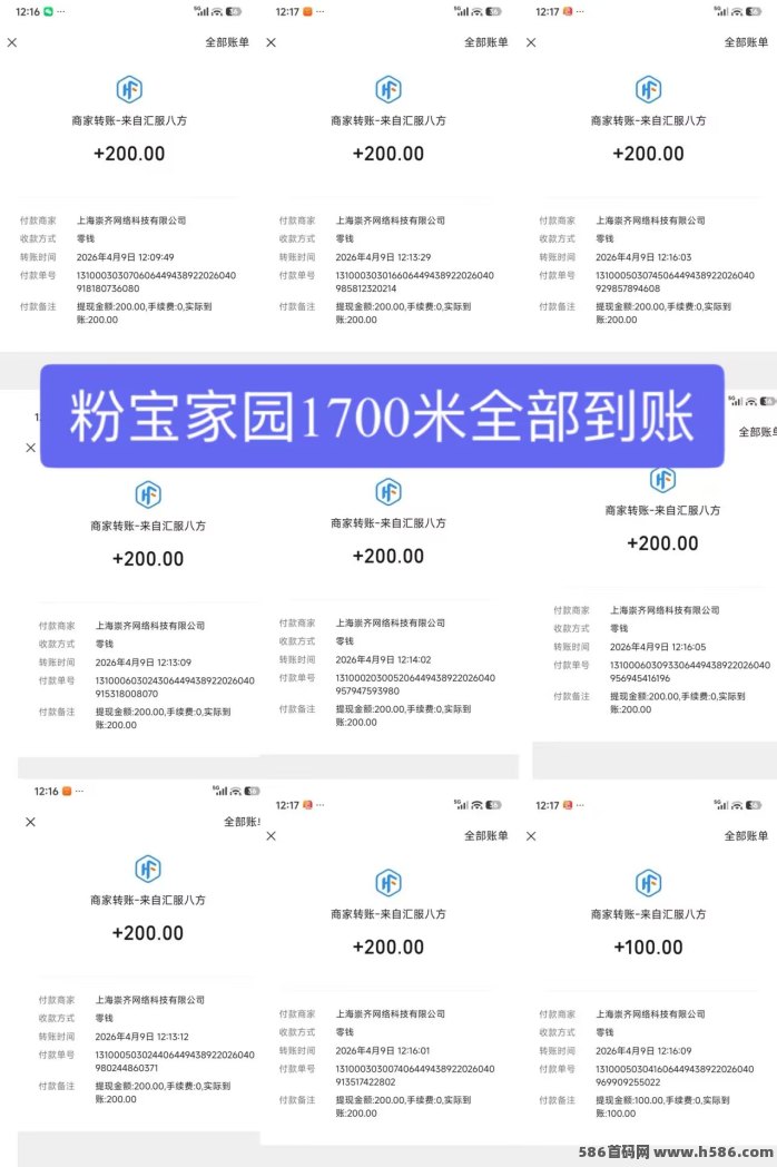 粉宝广告任务与等级分荭机制，领每个月固定工资！