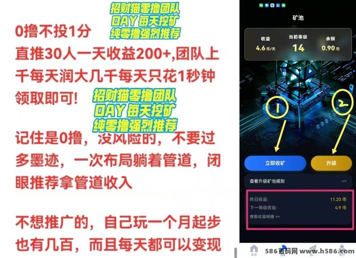 Daliy赚米新玩法：爬楼挖K，每天轻松赚金还能兑换！
